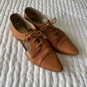 Michael by Michael Kors Graham Cutout Oxford Shoes US 8
